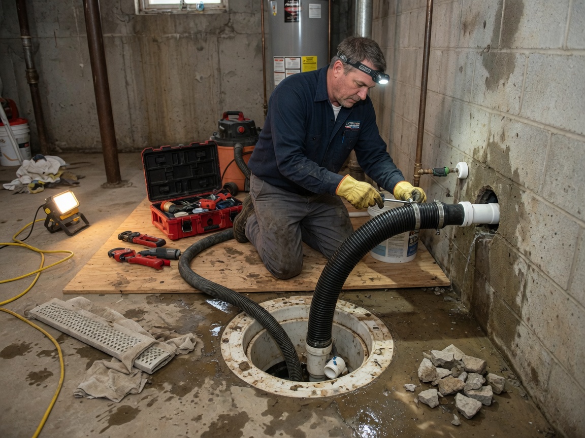 Sump Pump  in West Akron